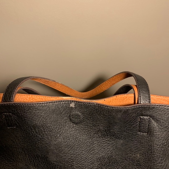 Black and Tan Reversible Tote Bag Nordstrom’s ✨ - Picture 2 of 6